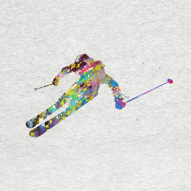 Ski Snow Boarder by erzebeth